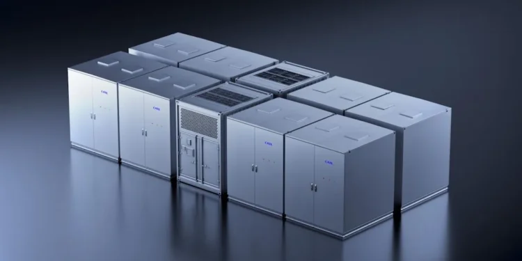CATL dévoile Tener, son stockage sodium-ion sans lithium à Munich