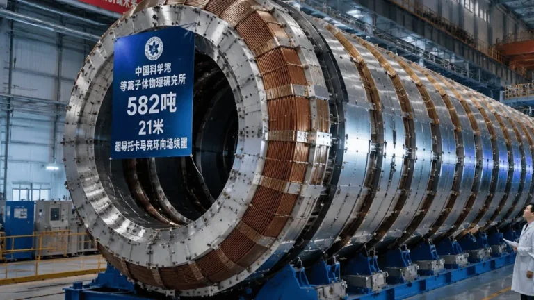 Pékin teste avec succès le plus grand aimant de fusion jamais construit