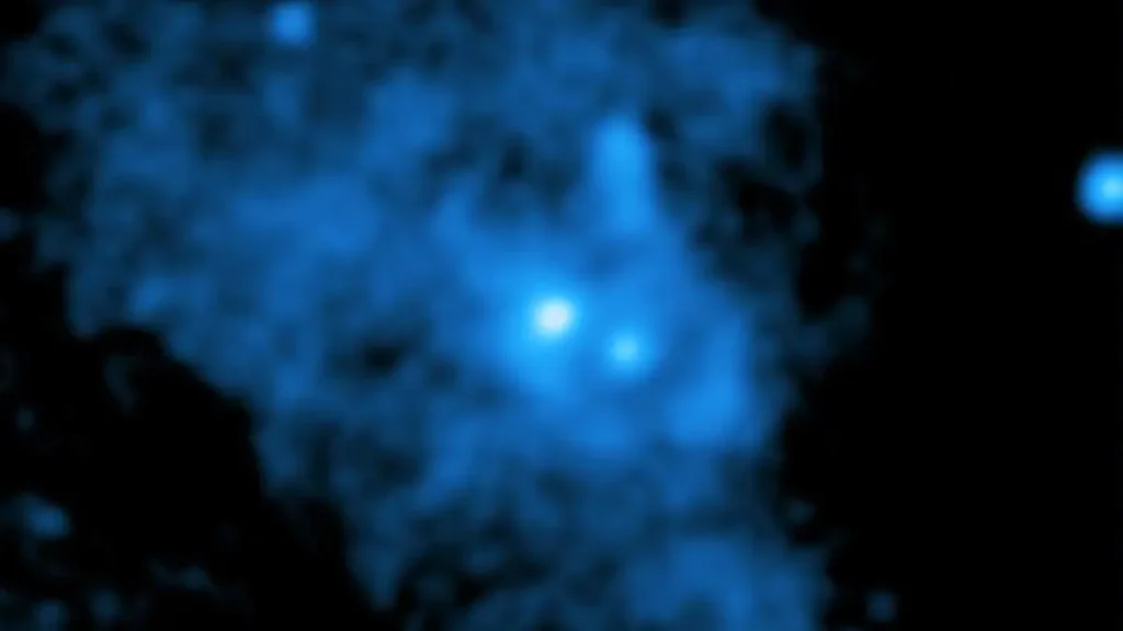 Données aux rayons X provenant de l'observatoire à rayons X Chandra de la NASA.