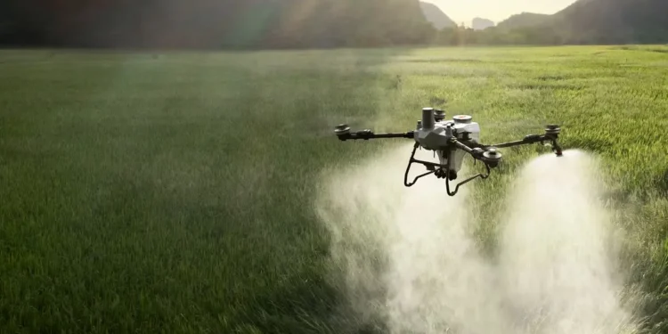 DJI dévoile deux nouveaux drones agricoles Agras T55 et T100
