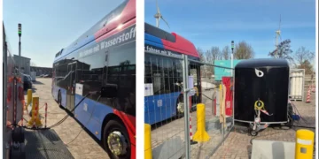 Une station mobile d'hydrogène accélère le déploiement des bus en Basse-Saxe