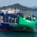 CMA CGM "NOTRE DAME", un colosse au GNL, arrive au Havre