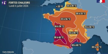 Canicule de juillet 2026 : la vigilance maximale de rigueur face à un épisode précoce et intense