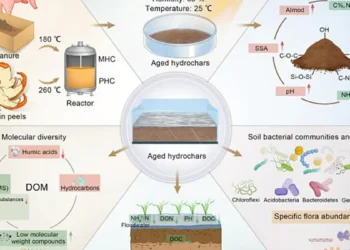 Solar radiation aging enhances hydrochar’s soil remediation potential by altering dissolved organic matter and microbial