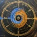 Artistic rendering of Penrose super-radiance: electromagnetic waves with selected rotation patterns are amplified as the