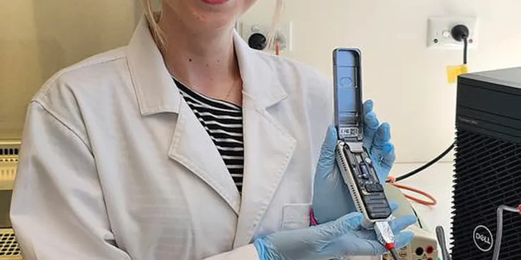 Flinders University PhD candidate Niki Romeo, College of Science and Engineering.&nbsp;