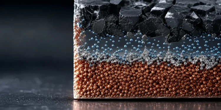 Les batteries perdent du lithium dans le collecteur de courant