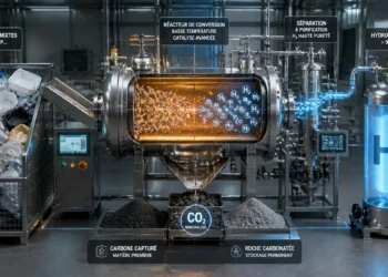 Un nouveau procédé transforme les déchets plastiques mélangés directement en hydrogène sans tri