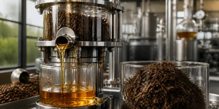 Le marc de café peut être transformé en matière première pour produire des biocarburants