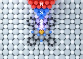 Contrôle spin-électrique ciblé des molécules pour les technologies quantiques