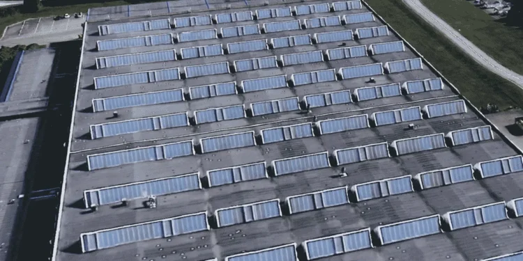 EDP met en service une installation solaire pour Snop à Étupes