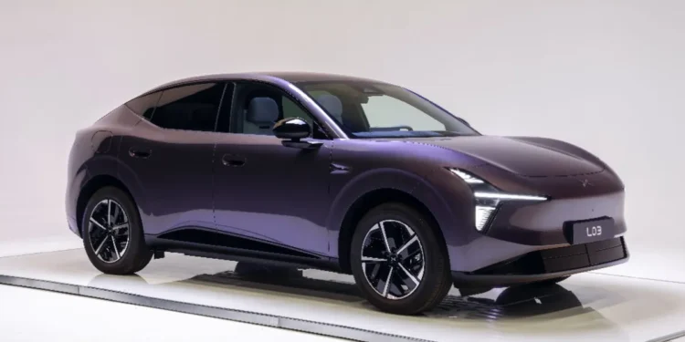 XPENG dévoile le L03, SUV coupé électrique dopé à l'intelligence artificielle