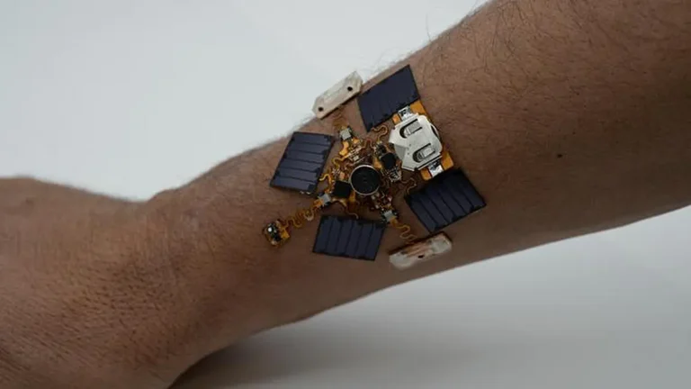 Un patch portable vibre lorsqu’il détecte des dangers environnementaux