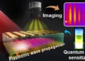 Des points quantiques révèlent les ondes lumineuses cachées sur les surfaces métalliques