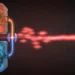 An atom in a cavity between two mirrors (left) acts as a heat engine in a driven-dissipative quantum system in which ene