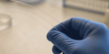 Une fibre optique plate mille fois plus sensible à la pression