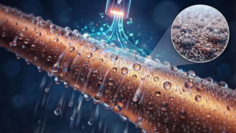 Des chercheurs ont réussi à multiplier par 5,5 la performance de transfert de chaleur des surfaces conventionnelles