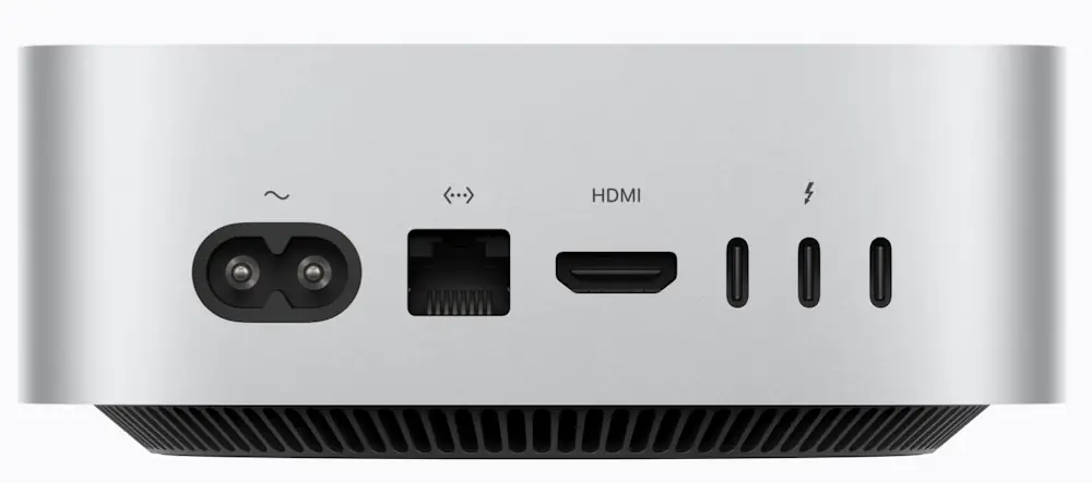 Face avant du nouveau Mac Mini édition 2026