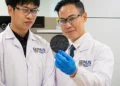 Mr Ngo Minh Quang Phan (left), first author of the study, and Associate Professor Duong Hai Minh, who led the research,
