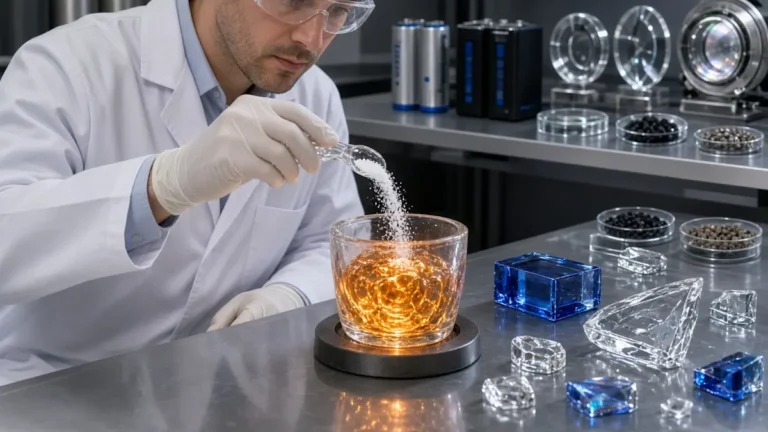Des chercheurs percent le code : une astuce moléculaire ouvre la porte à une nouvelle génération de verre