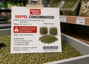 Salmonellose : 81 cas liés à des graines de courge contaminées, l’alerte sanitaire s’étend en France