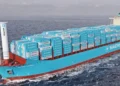 Maersk va installer une voile rotative sur un porte-conteneurs en 2027
