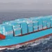 Maersk va installer une voile rotative sur un porte-conteneurs en 2027