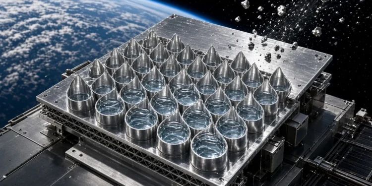 Des coquilles d'œufs en aluminium contre les débris spatiaux