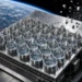 Des coquilles d'œufs en aluminium contre les débris spatiaux