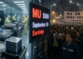 Micron Technology vise 50 milliards sur un trimestre, pendant que Taïwan menace d'un grève