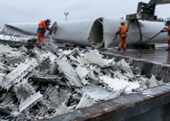 Des pales d&rsquo;éoliennes transformées en skis et en fibres de verre, le vrai prix du recyclage