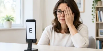 Test de vue sur smartphone : utile pour l'acuité, insuffisant pour dépister toutes les maladies des yeux