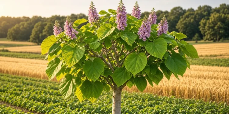 Paulownia, l’arbre asiatique qui capterait dix fois plus de CO2 que le chêne