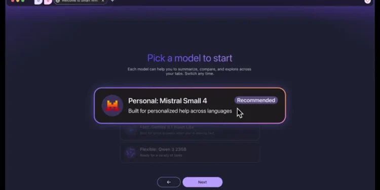 Mistral Small 4 débarque dans Firefox, mais le Benelux reste encore sur le carreau