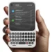 Clicks muscle son BlackBerry sans toucher au prix, la facture viendra plus tard