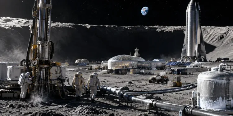 SpaceX promet une ville lunaire, ses réserves d’eau s’épuisent en deux ans