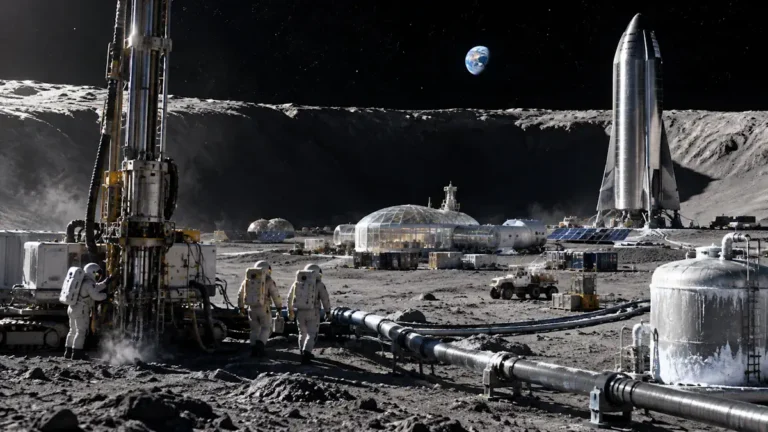 SpaceX promet une ville lunaire, ses réserves d’eau s’épuisent en deux ans