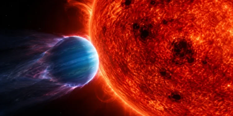 Cette exoplanète orbite à contresens et défie toute la mécanique planétaire