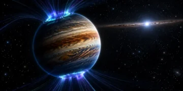 Beta Pictoris b trahie par ses aurores, un signal radio direct venu de 63 années-lumière