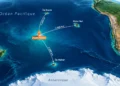 Point Nemo, la zone du Pacifique Sud où les débris de l’ISS devraient retomber