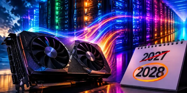 RTX 6090 attendue en 2027 ? Des fuites visent désormais 2028 et refroidissent les attentes