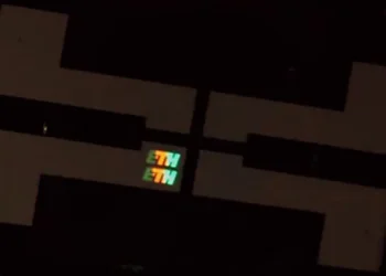 Des pixels OLED minuscules peuvent être fabriqués comme des micropuces