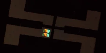 Des pixels OLED minuscules peuvent être fabriqués comme des micropuces