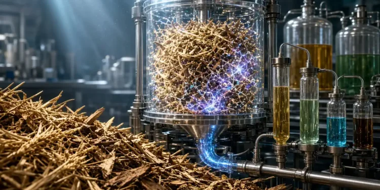 L'énergie mécanique pourrait aider à transformer la biomasse en carburants et en produits chimiques de valeur