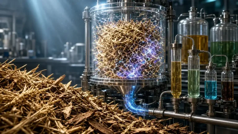 L'énergie mécanique pourrait aider à transformer la biomasse en carburants et en produits chimiques de valeur
