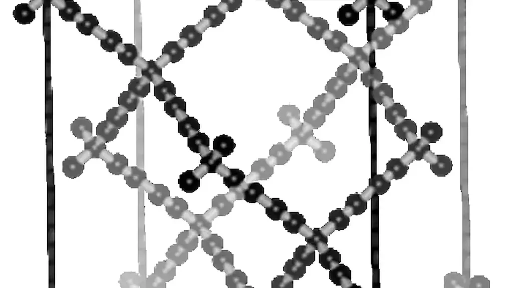 Cet allotrope du carbone, appelé « diamondiyne », forme un matériau poreux dont la structure de base est celle d'un tétraèdre.