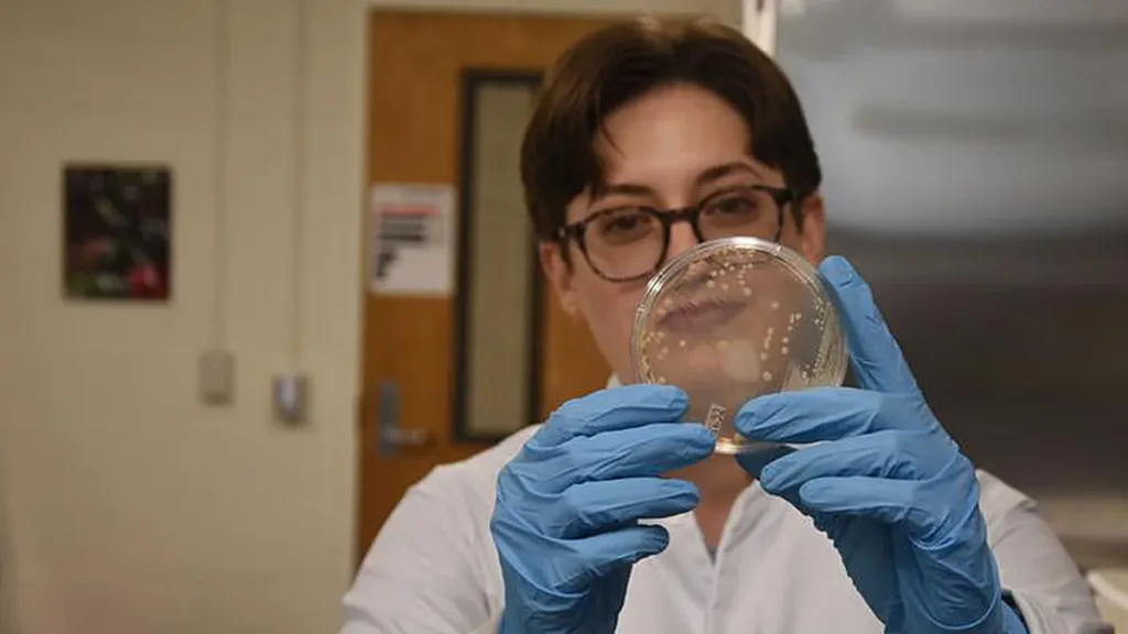 Laura Schuck, doctoral student in the Intercollege Graduate Degree Program in Ecology at Penn State and lead author of t