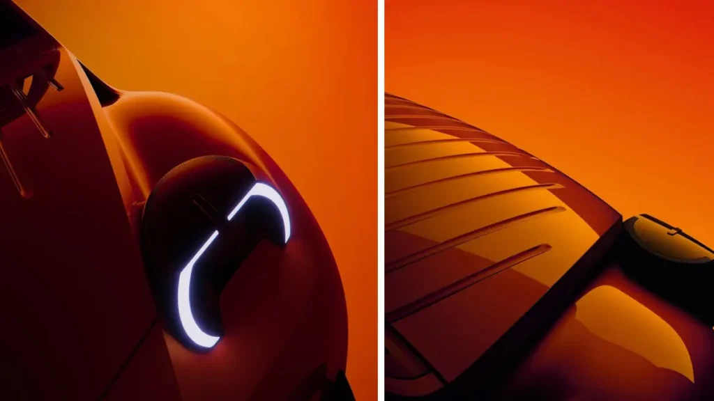 Quelques éléments de design de la 2 CV électrique  fournis par Citroën