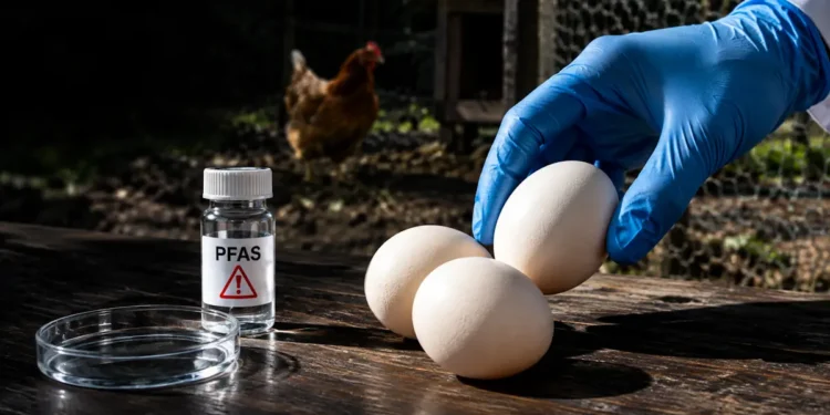 PFAS dans l’œuf, 57% des échantillons contaminés et un goût amer pour nos assiettes