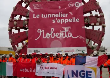 Grand Paris Express : le tunnelier Roberta reconditionné pour la ligne 15 Ouest